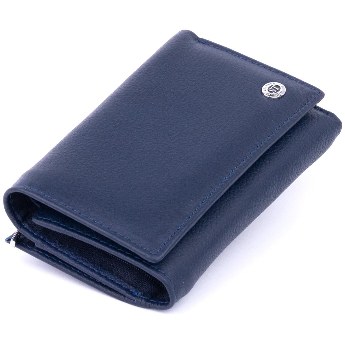 Кошелек ST Leather 19360 кожа Синий (47593)