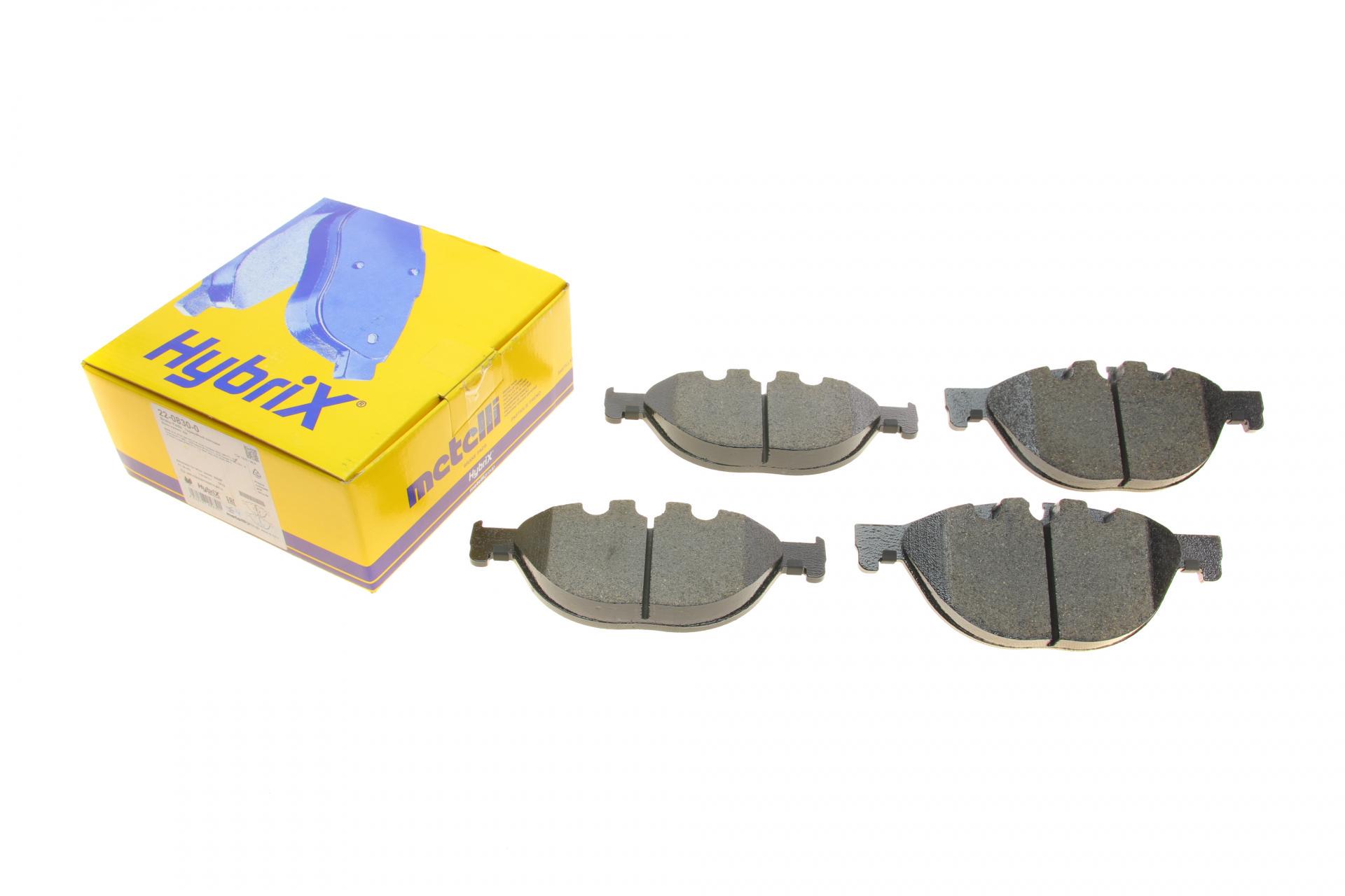 Тормозные колодки передние METELLI для BMW 5 F07/F10/F11 09-17/6 F06/F13 11-18/7 F01/F02/F03/F04 08-15