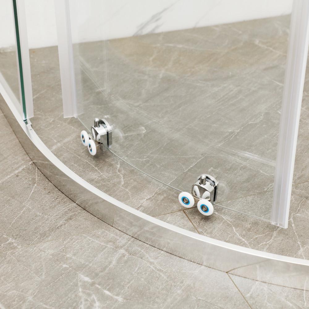 Душевая кабина без поддона MIXXUS Premium DIVERSE SC01-90x90x195-TR прозрачное стекло 5 мм Chrome (MI6859) - фото 3