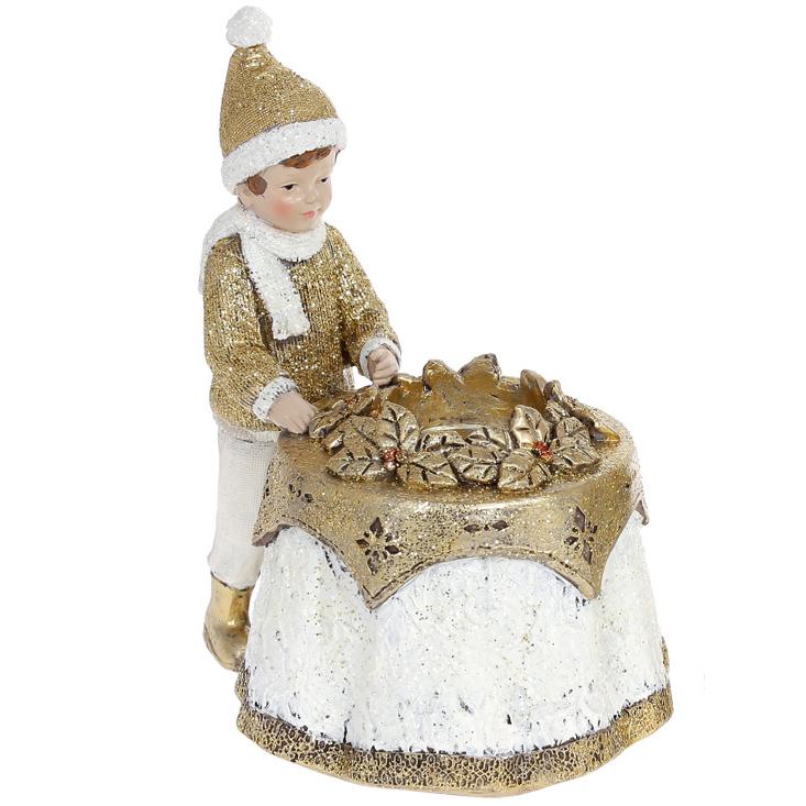 Подсвечник декоративный Мальчик BonaDi (218-980)