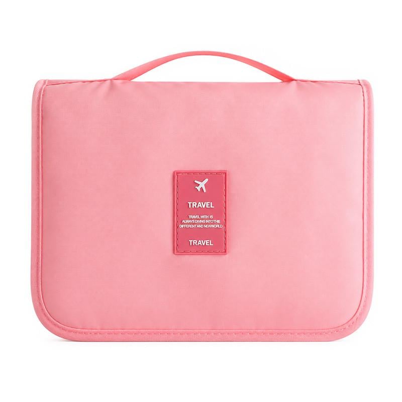 Косметичка-органайзер дорожная Lesko XS040 подвесная Pink (37275060) Косметичка-органайзер дорожная Lesko XS040 подвесная Pink (37275060)
