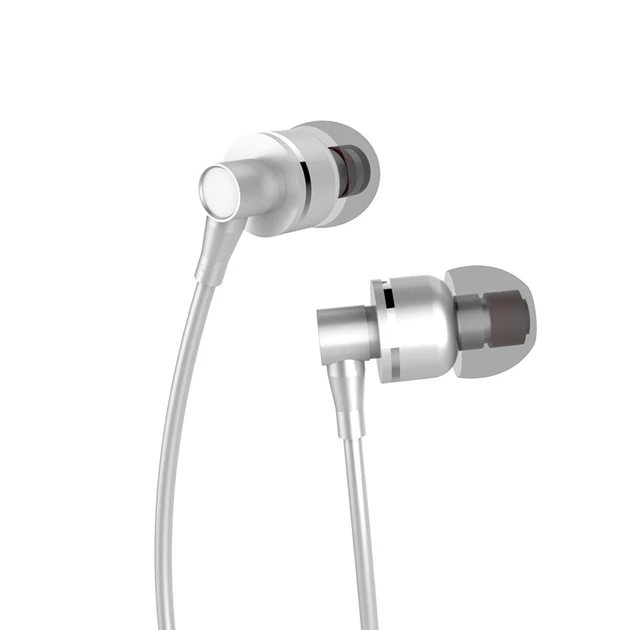 Навушники з мікрофоном Aspor A205 Сріблястий (1858272862)