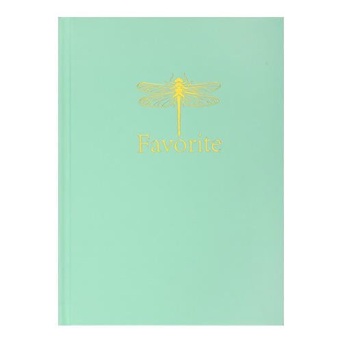 Зошит Buromax Favorite Pastel A5 у твердій обкладинці 96 аркушів у клітинку М'ятний (BM.2410-438)