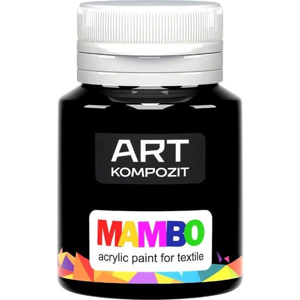Краска по ткани ART Kompozit Mambo 23 20 мл Черный (АК1823)