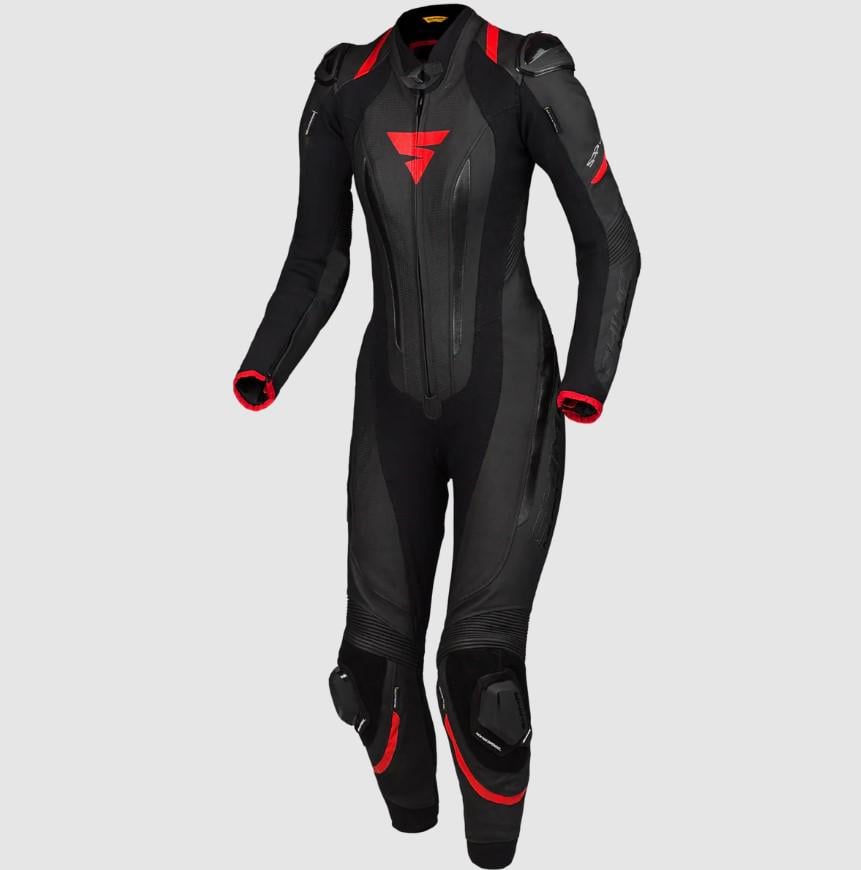 Мотокомбинезон женский SHIMA Miura RS XS Black/Red (51136)
