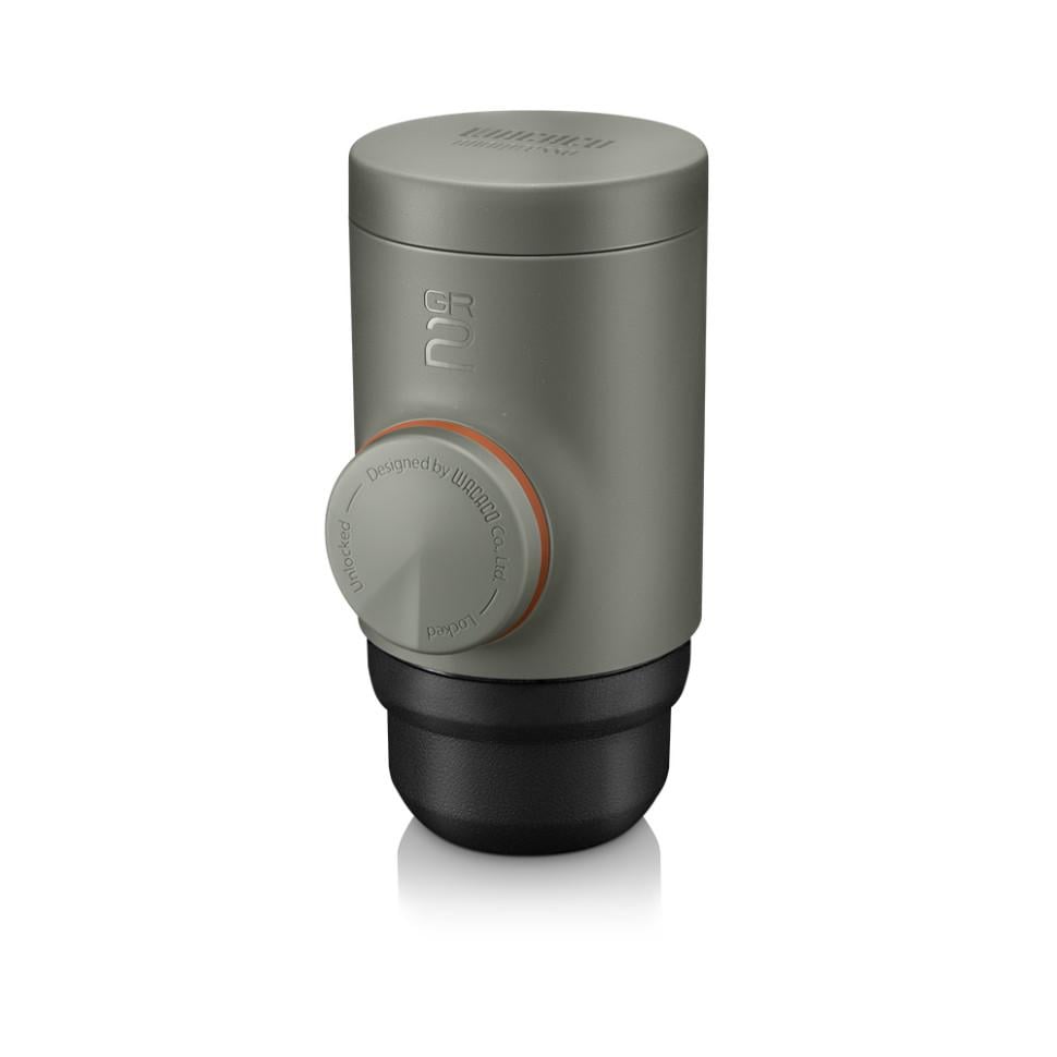 Кофеварка для эспрессо механическая Wacaco Minipresso GR2 портативная для молотого кофе 18 бар Черный (21-79-WMINIGR2)