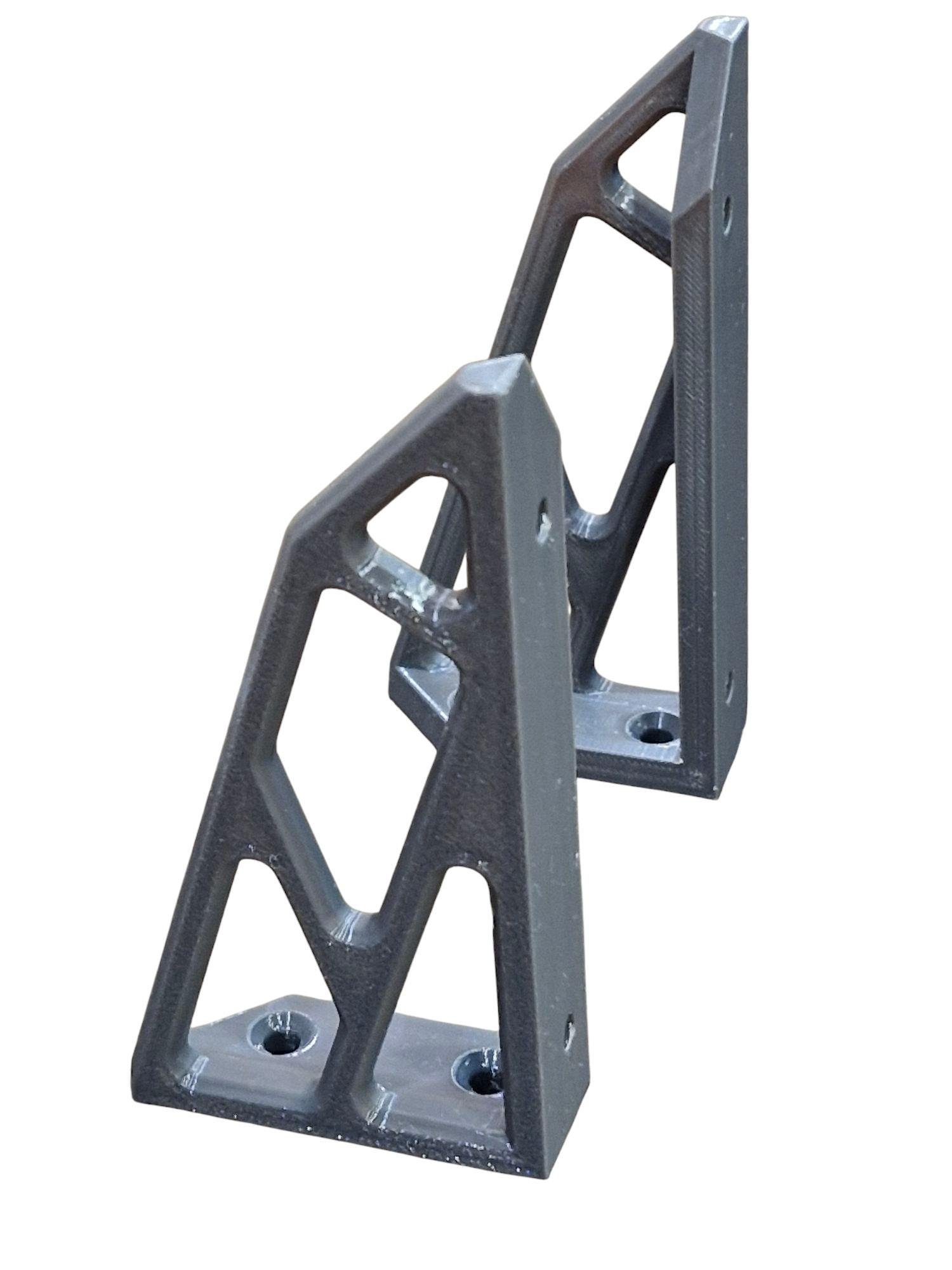 Тримач полиці Модик для полиць глибиною до 180 мм пластик ПЕТ до 20 кг 119х59х20 см 2 шт Білий (101405518) - фото 4 Тримач полиці Модик для полиць глибиною до 180 мм пластик ПЕТ до 20 кг 119х59х20 см 2 шт Білий (101405518) - фото 4