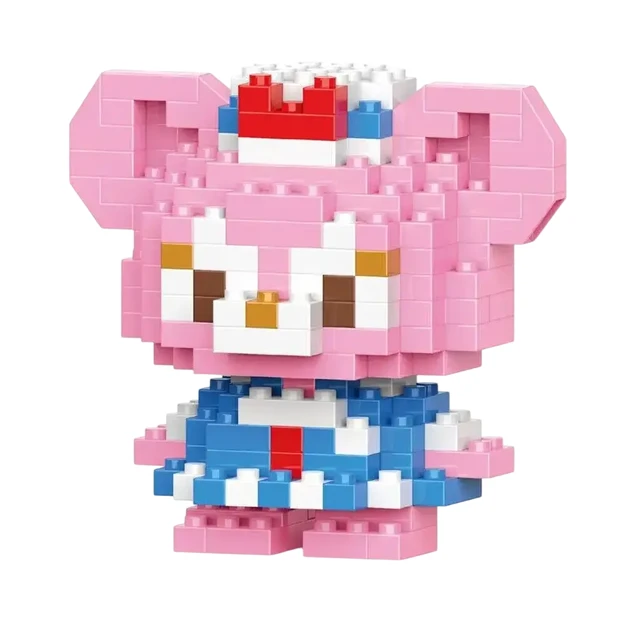 Конструктор-пазл детский 3D Bricks ShellieMay развивающий 6 см (1000-ZB-1594)