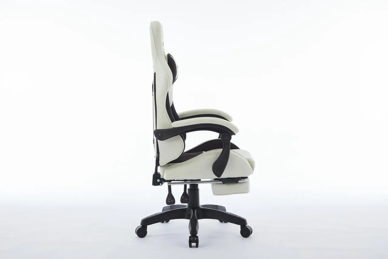 Кресло геймерское тканевое Infiny Dzhoystyk Молочный - фото 4