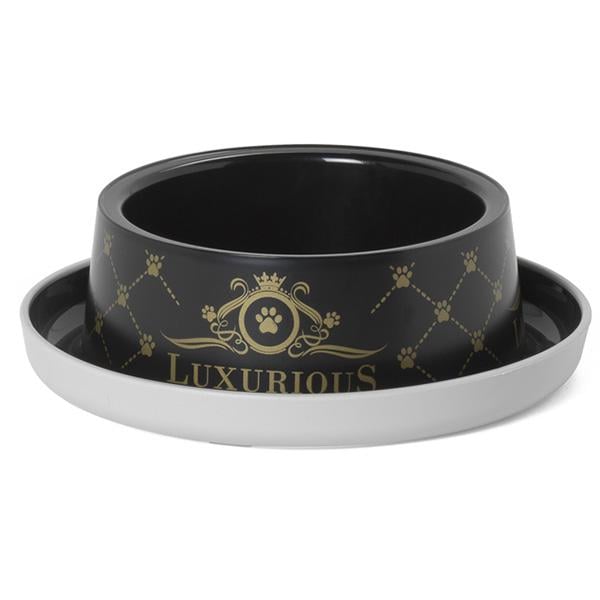 Миска для котів та собак Moderna Trendy Dinner Luxurious Чорний (H131015AA)