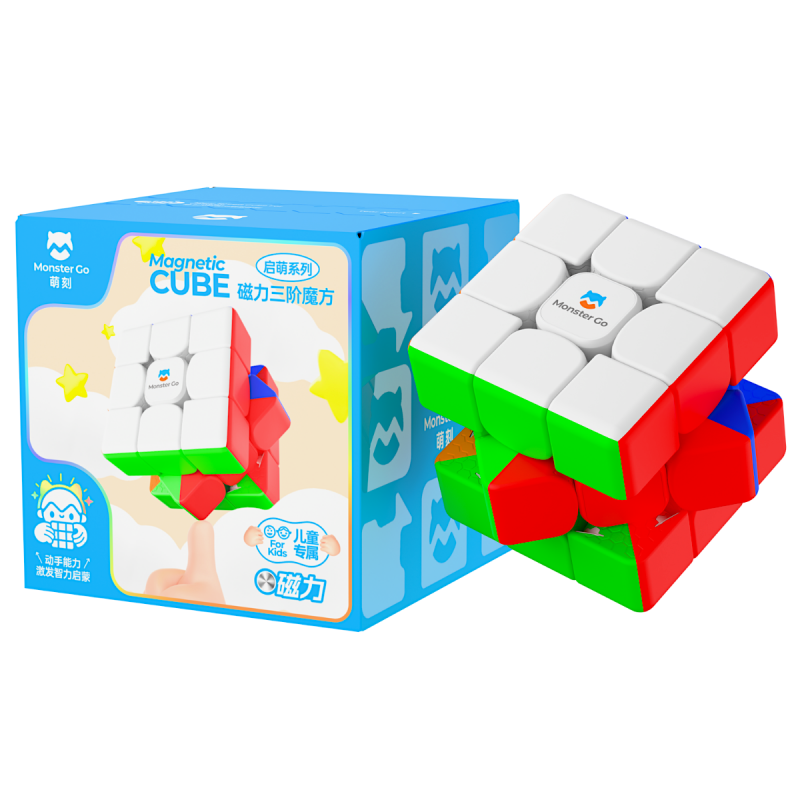 Головоломка кубик GAN Monster Go 352 Magnetic 3х3 MG352M (137791) - фото 4 Головоломка кубик GAN Monster Go 352 Magnetic 3х3 MG352M (137791) - фото 4