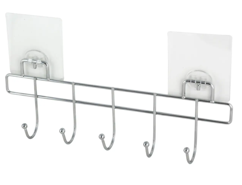 Вішалка для ванної кімнати Smart Sticker Besser KM-0177 31,5х4,5х8,5 см Хром (NA001533) Вішалка для ванної кімнати Smart Sticker Besser KM-0177 31,5х4,5х8,5 см Хром (NA001533)