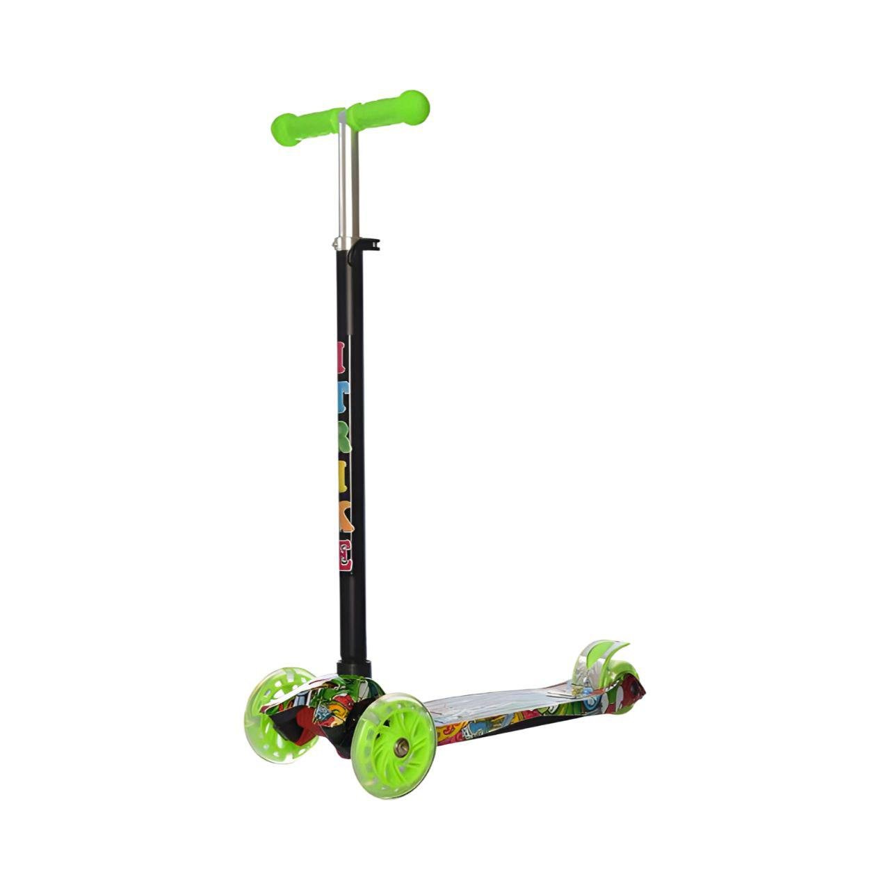 Самокат JR 3-055-1-WP2 Зеленый