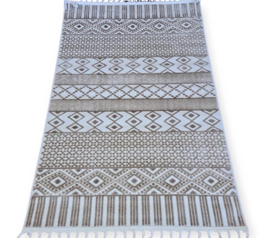 Ковер акриловый Garden 0,6х1 м Кремовый/Бежевый (05048)