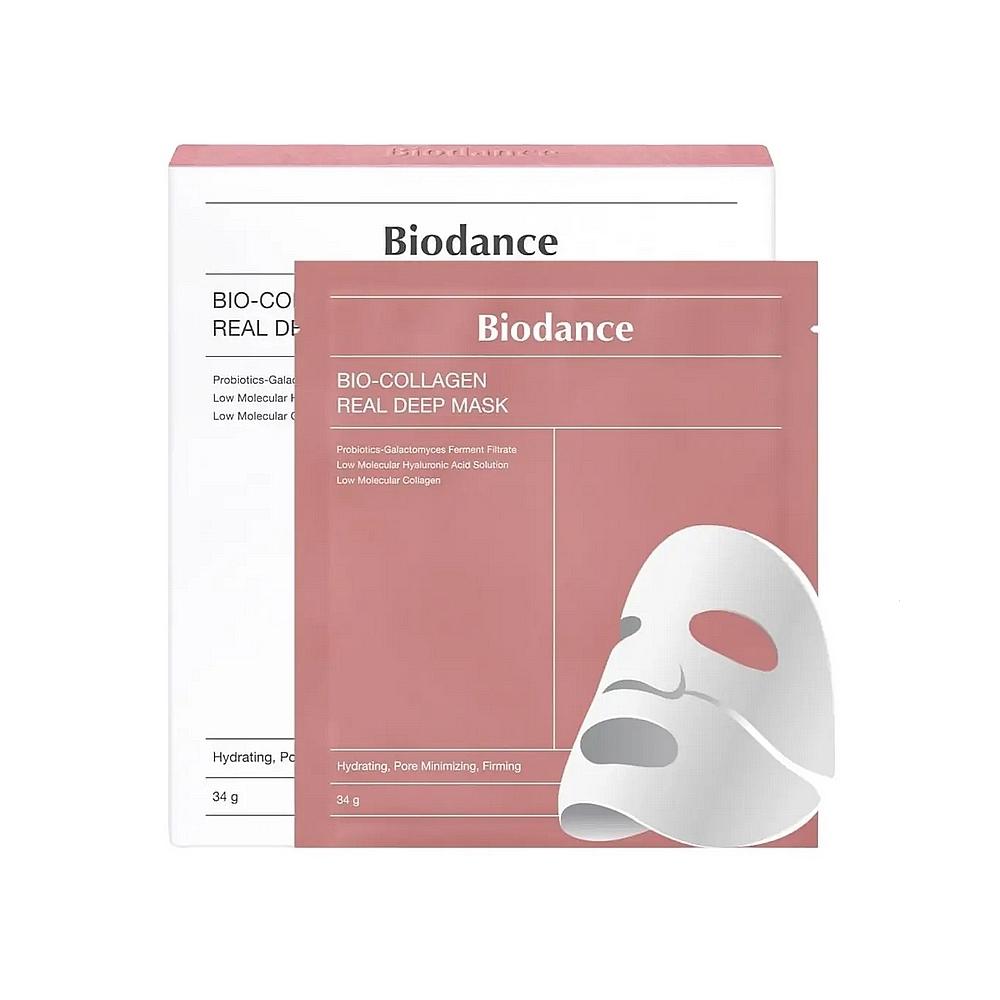 Маска гидрогелевая с коллагеном Biodance Bio-Collagen Real Deep Mask упаковка 4 шт. (BD0001) - фото 1 Маска гидрогелевая с коллагеном Biodance Bio-Collagen Real Deep Mask упаковка 4 шт. (BD0001) - фото 1