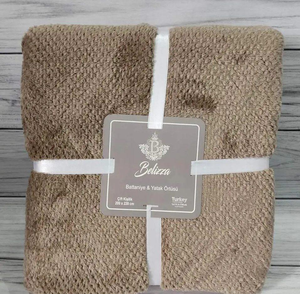 Хутряний плед покривало 180х200 см Хутряний плед покривало 180х200 см