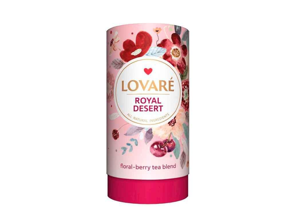 Чай цветочный Lovare Королевский десерт 80 г (214489)