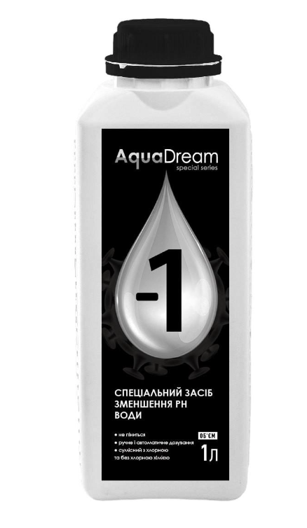 Засіб для зниження рівня pH Biogreen Aqua Dream 1 л