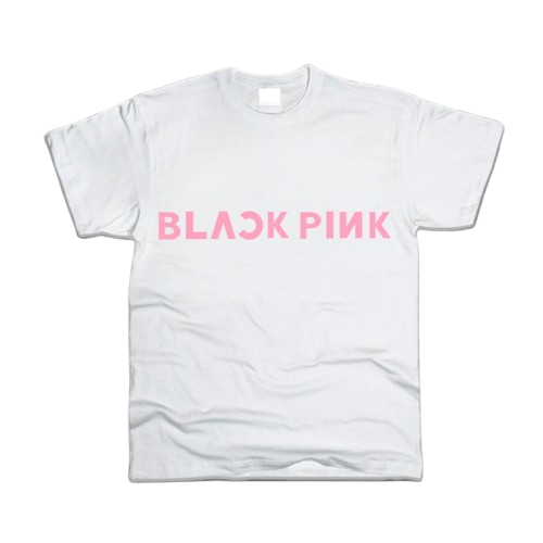 Футболка Fruit of the Loom "Black Pink" K-POP M Белый (4197122)