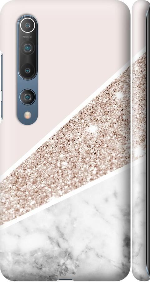 Чехол на Xiaomi Mi 10 Пастельный мрамор (4342m-1860-42517)