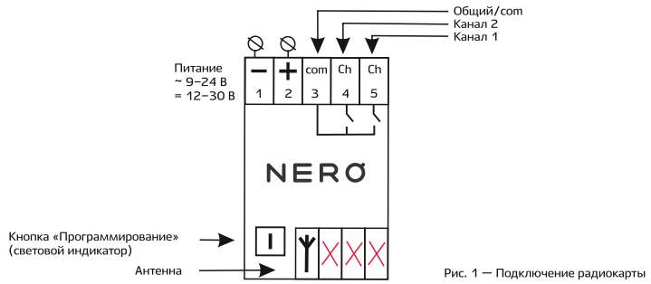 Приемник двухканальный Radio 8117 micro - фото 5