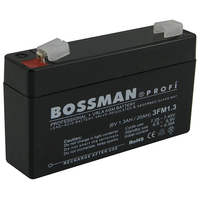 Аккумуляторная батарея Bossman LA 613 3FM1,3 6 В 1,3 А/ч Аккумуляторная батарея Bossman LA 613 3FM1,3 6 В 1,3 А/ч