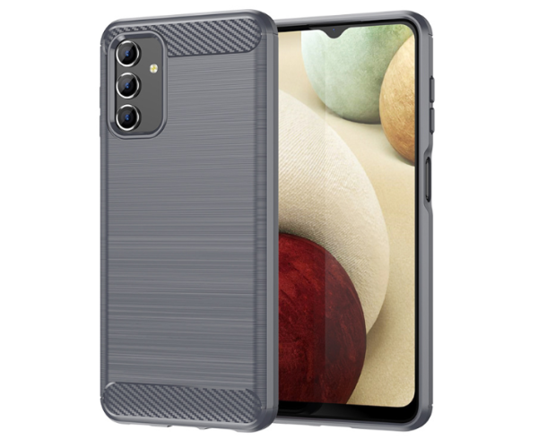  Чехол-накладка Polished Carbon для Samsung Galaxy A04s Серый