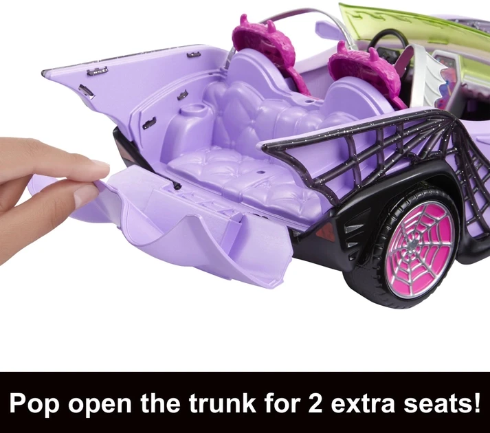 Машинка Monster High Toy Car монстро-мобиль (2040552155) - фото 4 Машинка Monster High Toy Car монстро-мобиль (2040552155) - фото 4