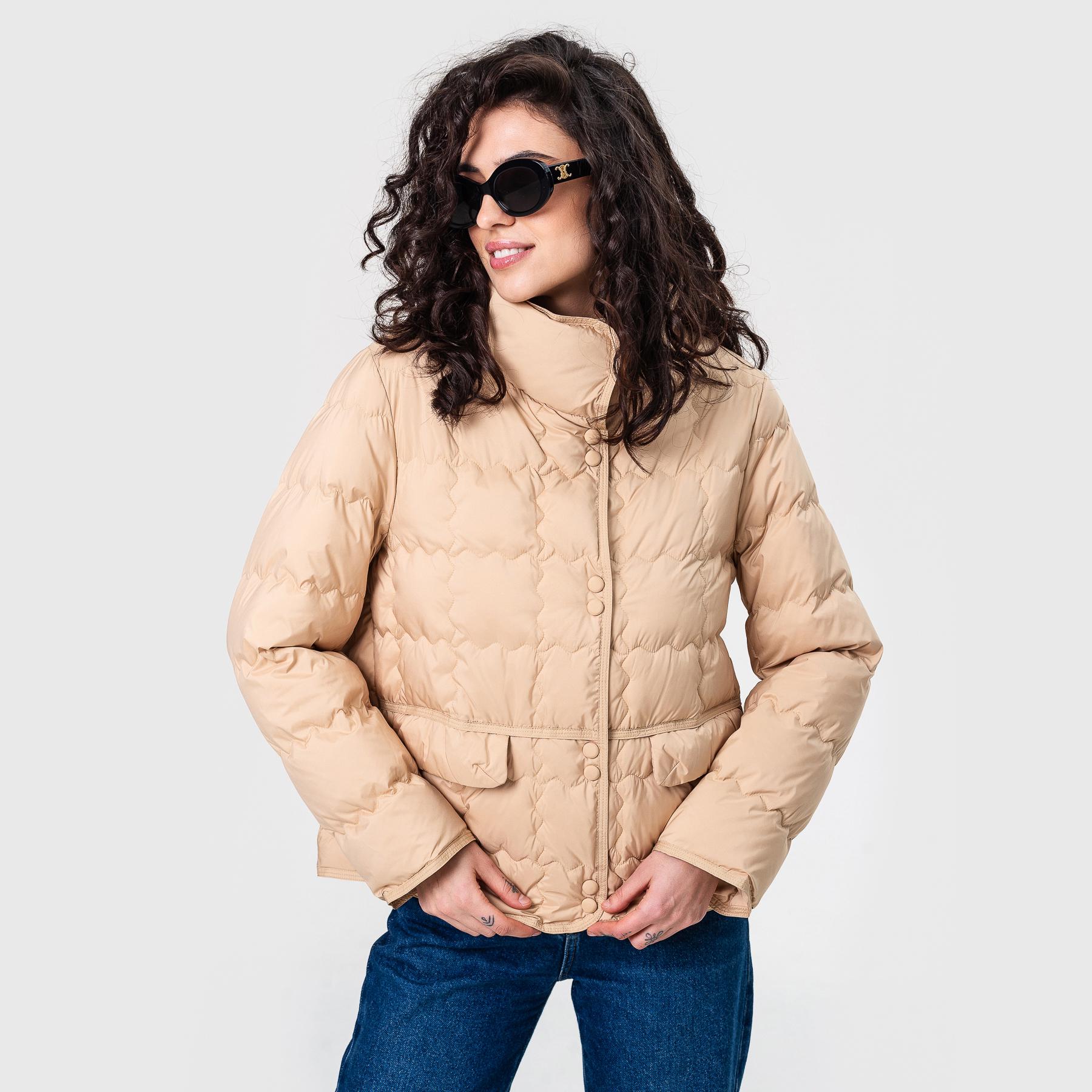 Куртка легка пухова Viva-Wear L Бежевий (068)