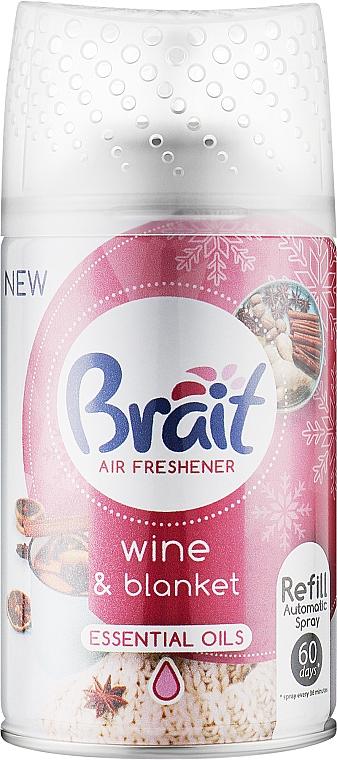Освежитель воздуха Brait Wine & Blanket сменный баллон 250 мл (22051)