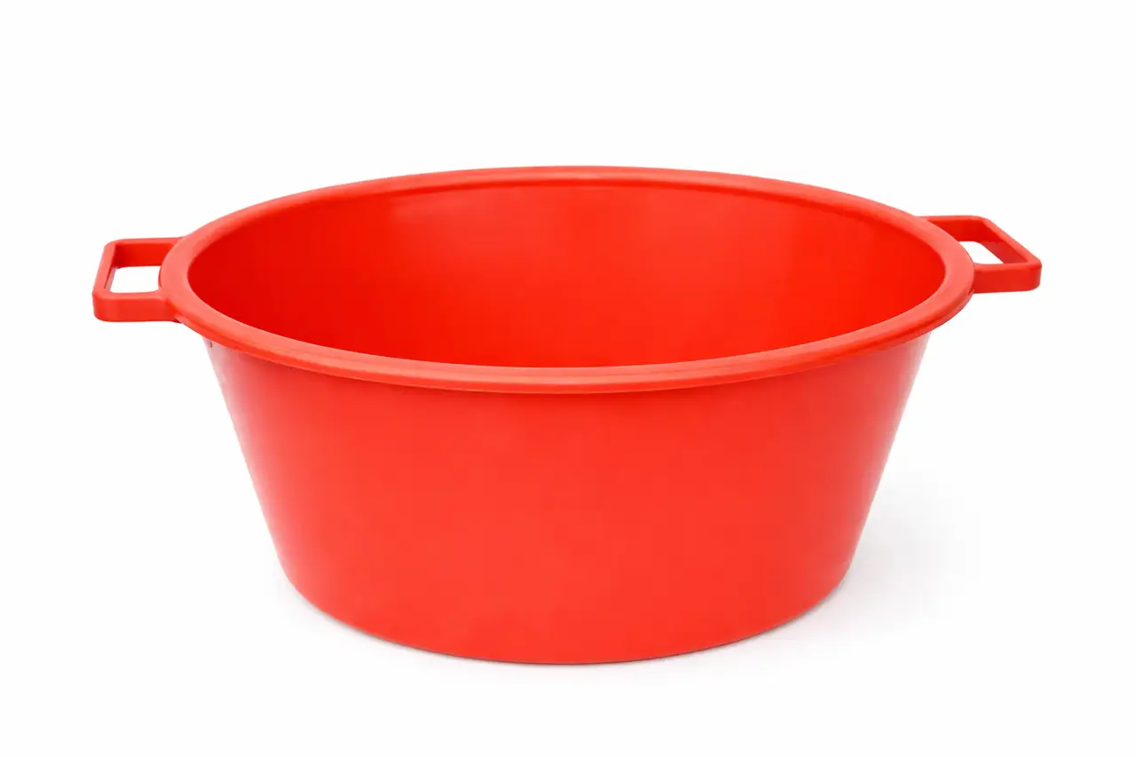 Таз овальный пластиковый SoloPlast 30 л для хозяйственных нужд/кухни стирки/сада (ТО-30)