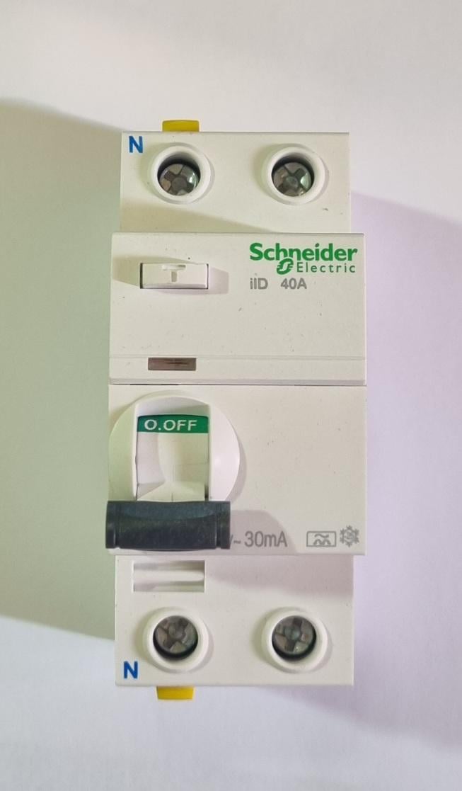 Выключатель нагрузки Schneider Electric Acti9 iID K 40A 2 тип А A9Z21240 дифференциальный - фото 3