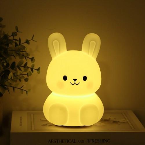 Ночник ARDERO SNL-R02ARD Зайчик RGB Белый (2589914530) - фото 6