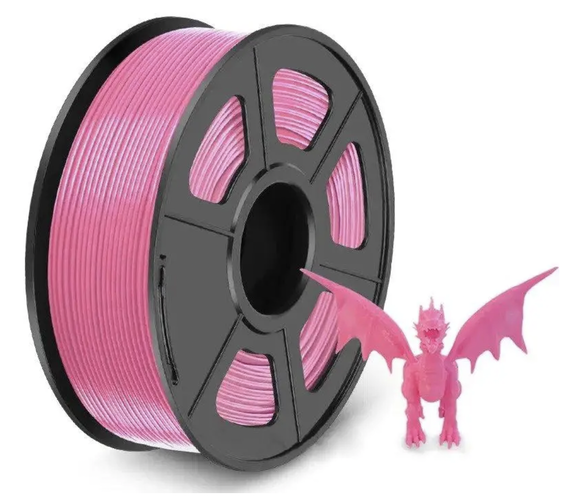 Пластик для 3D-принтера SUNLU PETG 1,75 мм 1 кг Pink