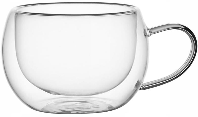 Набор стеклянных чашек Kamille с двойными стенками 300 мл - фото 1 Набор стеклянных чашек Kamille с двойными стенками 300 мл - фото 1