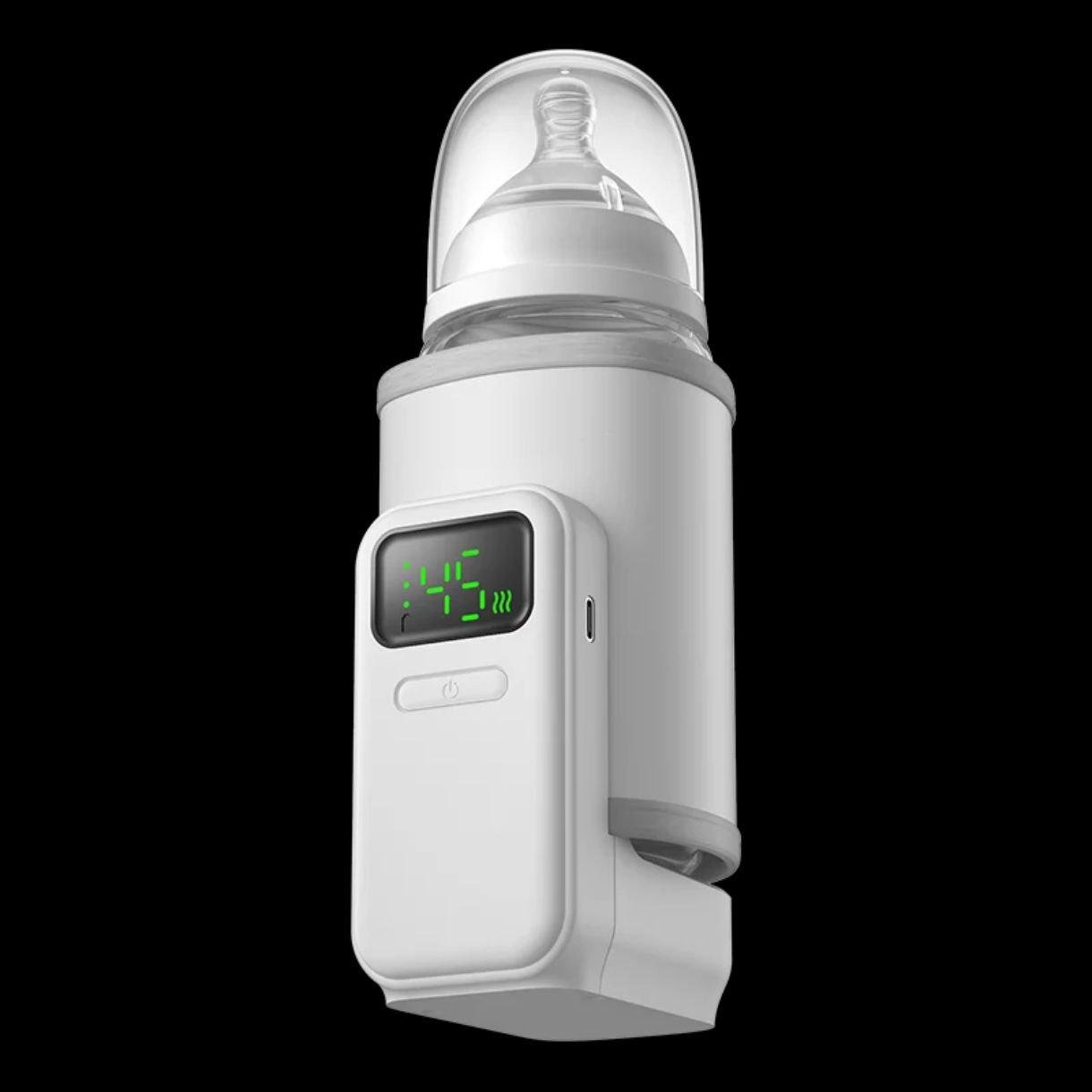 Портативный подогреватель-термос для детской бутылочки со встроенным аккумулятором 5000 mah White - фото 9
