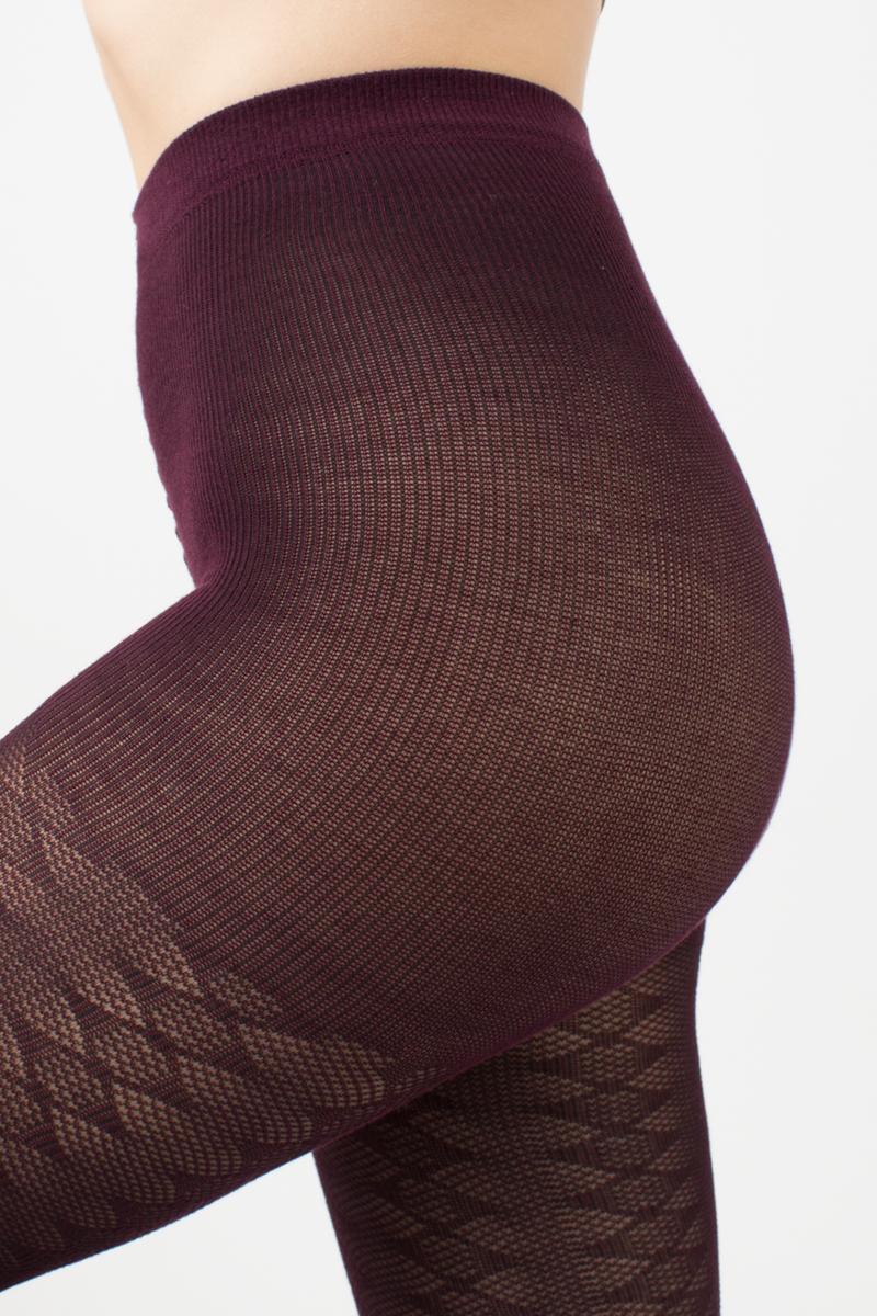 Колготки жіночі Giulia LACERY бавовняні з геометричним візерунком 60 2 Violet (27067961) - фото 3 Колготки жіночі Giulia LACERY бавовняні з геометричним візерунком 60 2 Violet (27067961) - фото 3