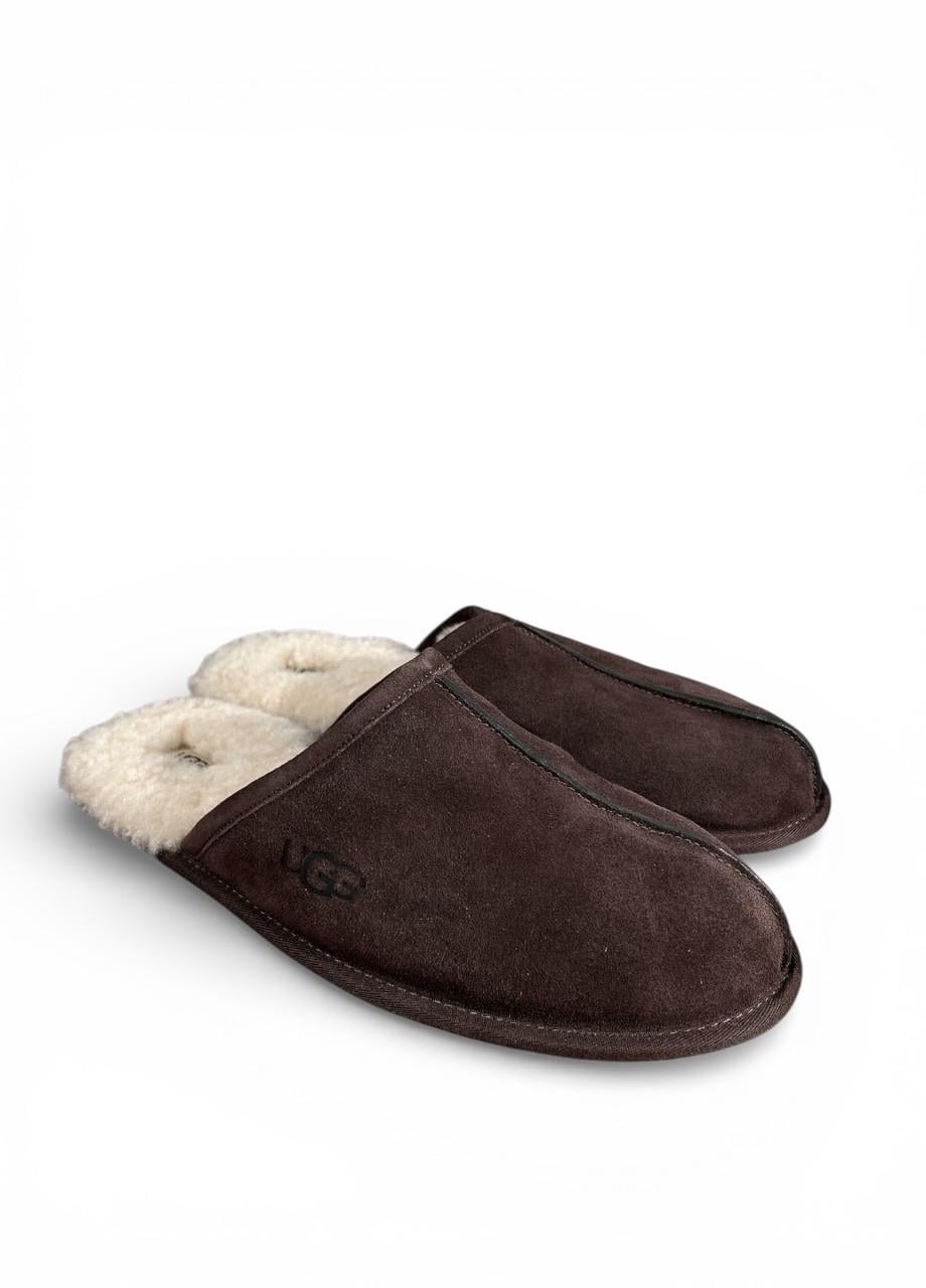 Тапочки UGG Scuff Slipper s/n1101111 р. 51 US 17 35 см Темно-коричневый (2898337462)