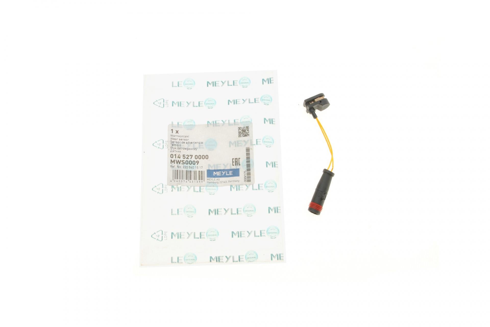 Датчик зносу гальмівних колодок Mercedes Sprinter/VW Crafter 06 95 мм (0145270000)