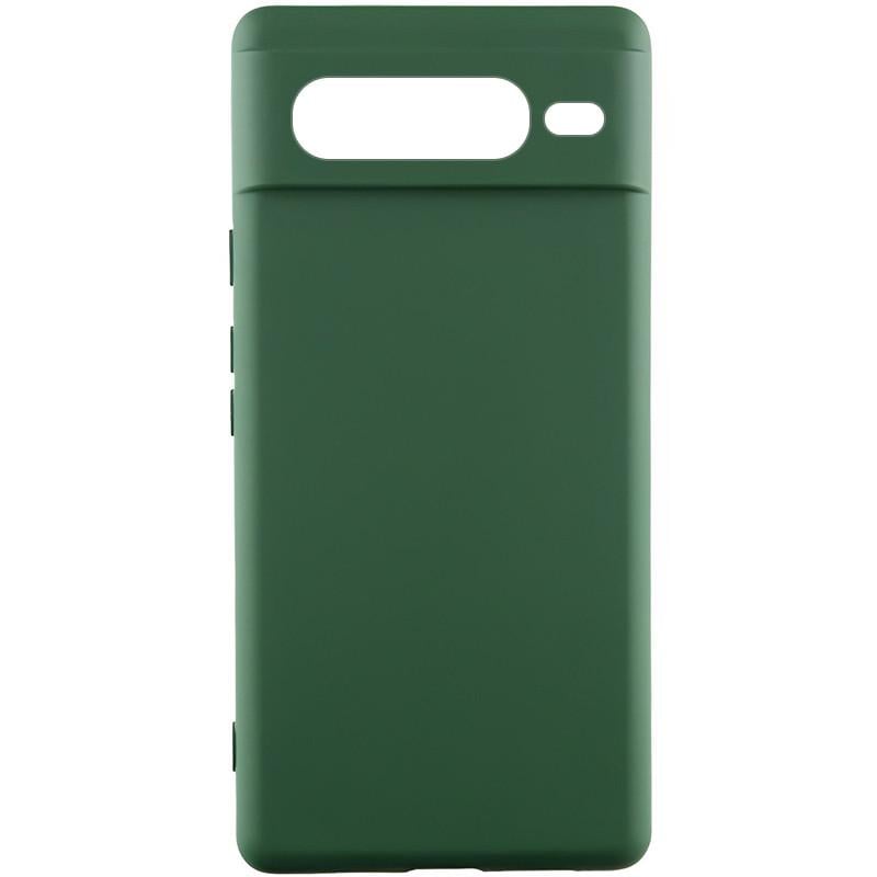 Протиударний чохол Silicone Cover Lakshmi (A) для Google Pixel 7 Pro Зелений / Dark green