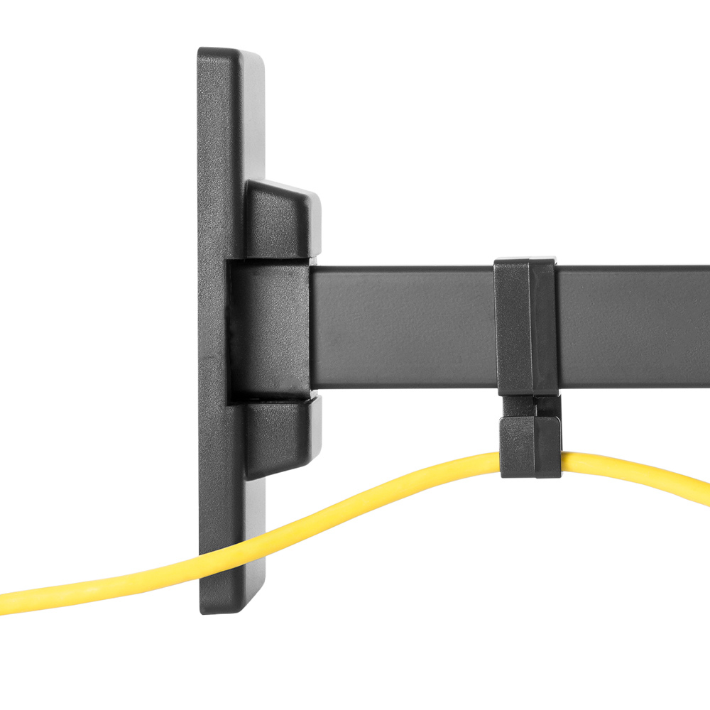 Крепеж для телевизора UniBracket BZ21-12 настенный наклонно-поворотный 13"-27" Черный (598675) - фото 10