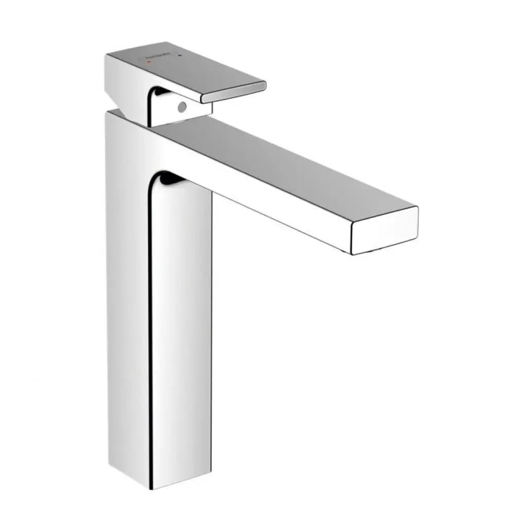 Кран для раковины высокий Hansgrohe Vernis Shape 71562000 латунь с донным клапаном Хром (mega130336)
