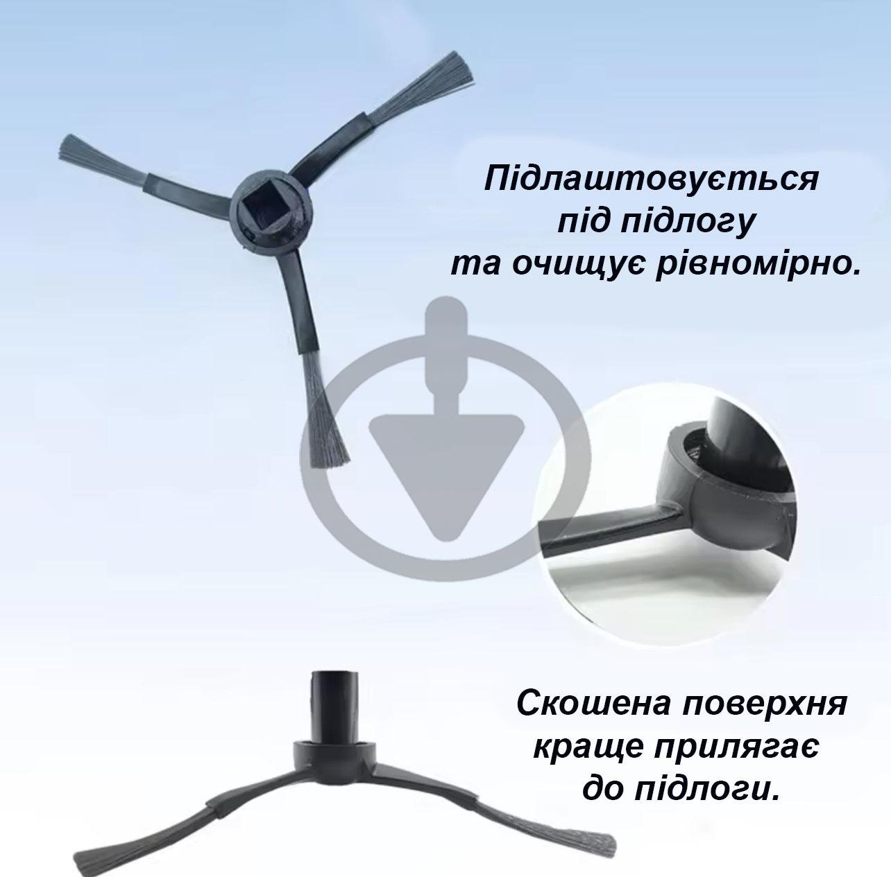 Комплект змінних аксесуарів для роботів-пилососів Ecovacs Deebot X5 Omni/X5 Pro 13 шт. - фото 6 Комплект змінних аксесуарів для роботів-пилососів Ecovacs Deebot X5 Omni/X5 Pro 13 шт. - фото 6