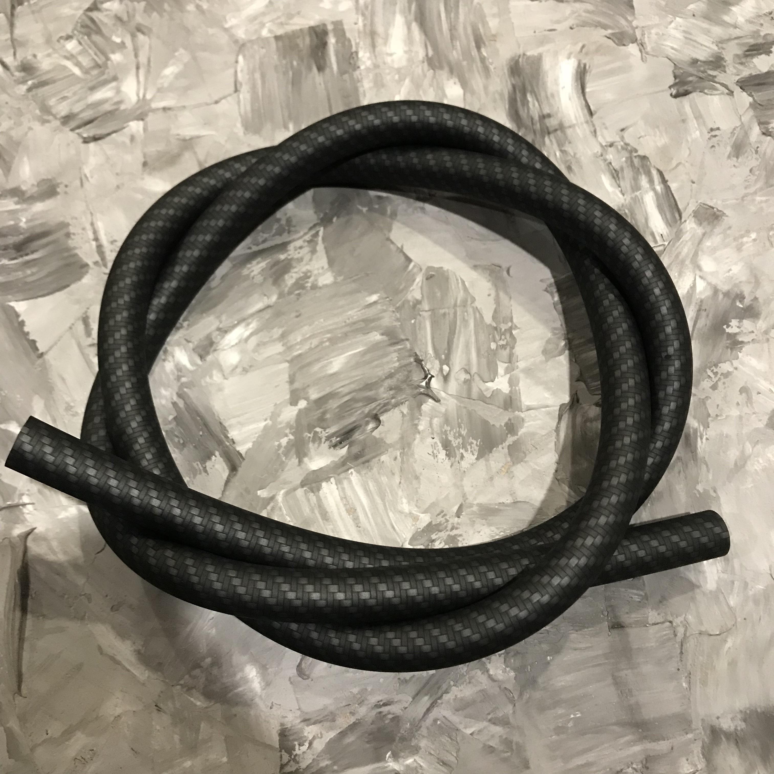 Шланг для кальяна силиконовый AMY Soft Touch Carbon 1,5 м (351390)