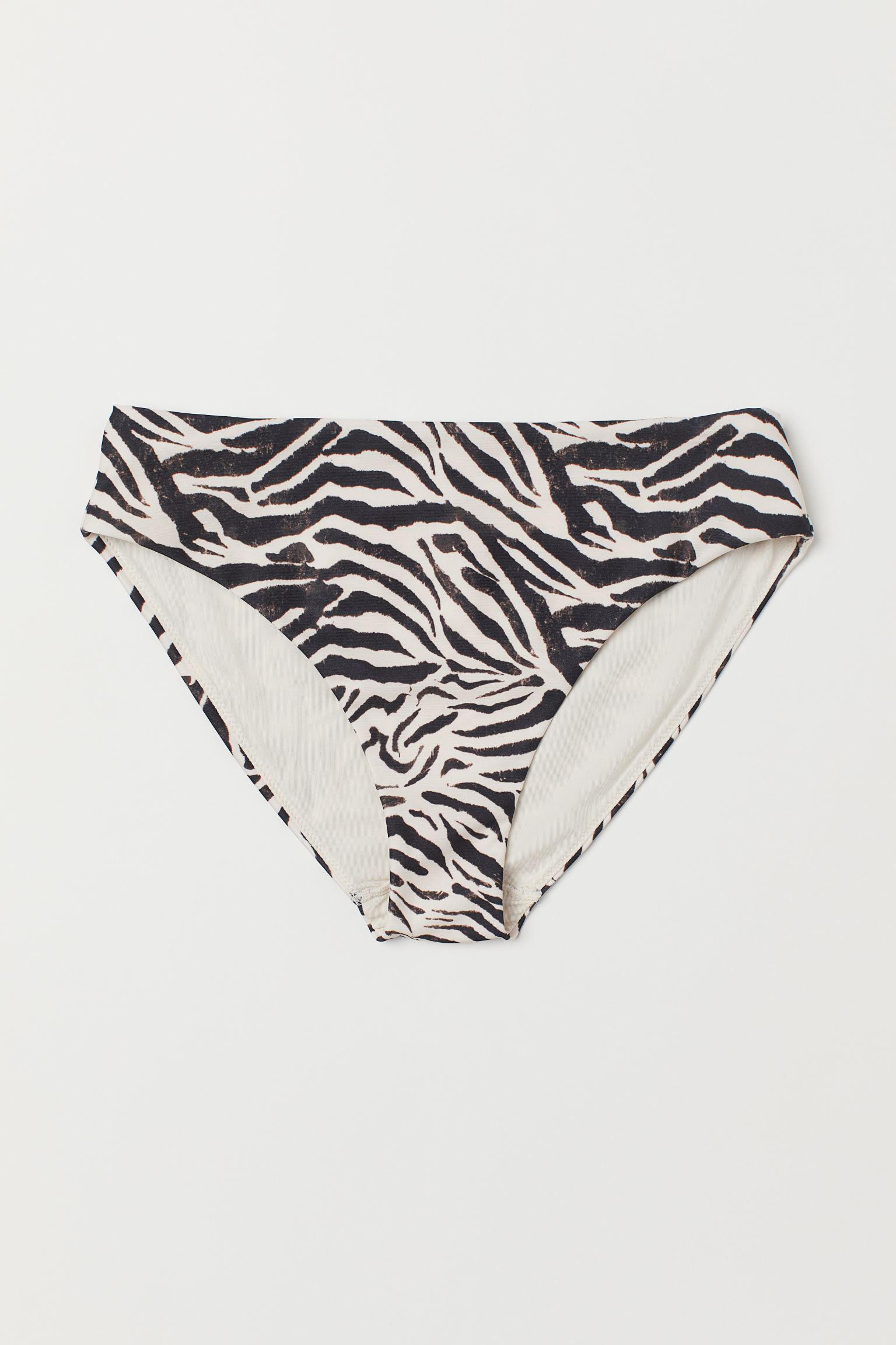 Трусики купальные H&M Зебра р. 36 Бежевый (1608727029)