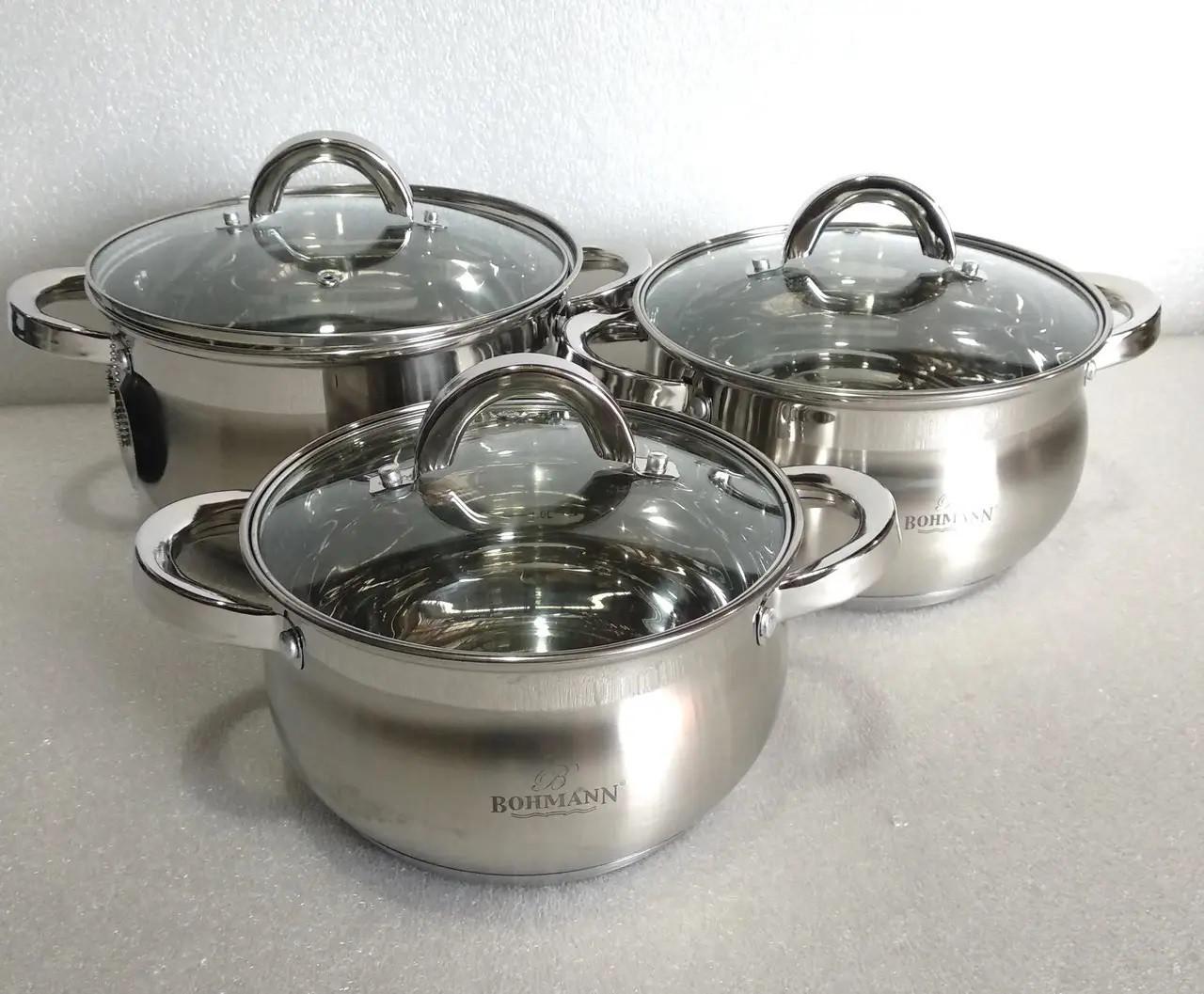 Набор кухонной посуды Bohmann 6 пр. (BH-1697-06)