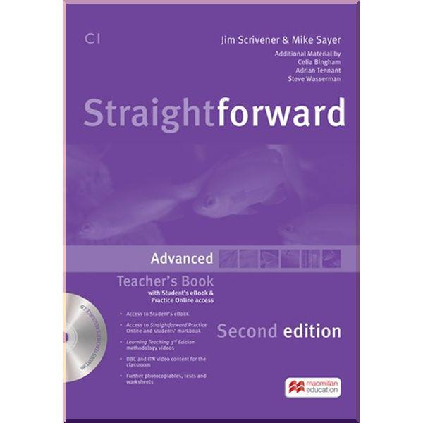 Книга для учителя Straightforward Second Edition Advanced Teacher's Book with eBook Pack