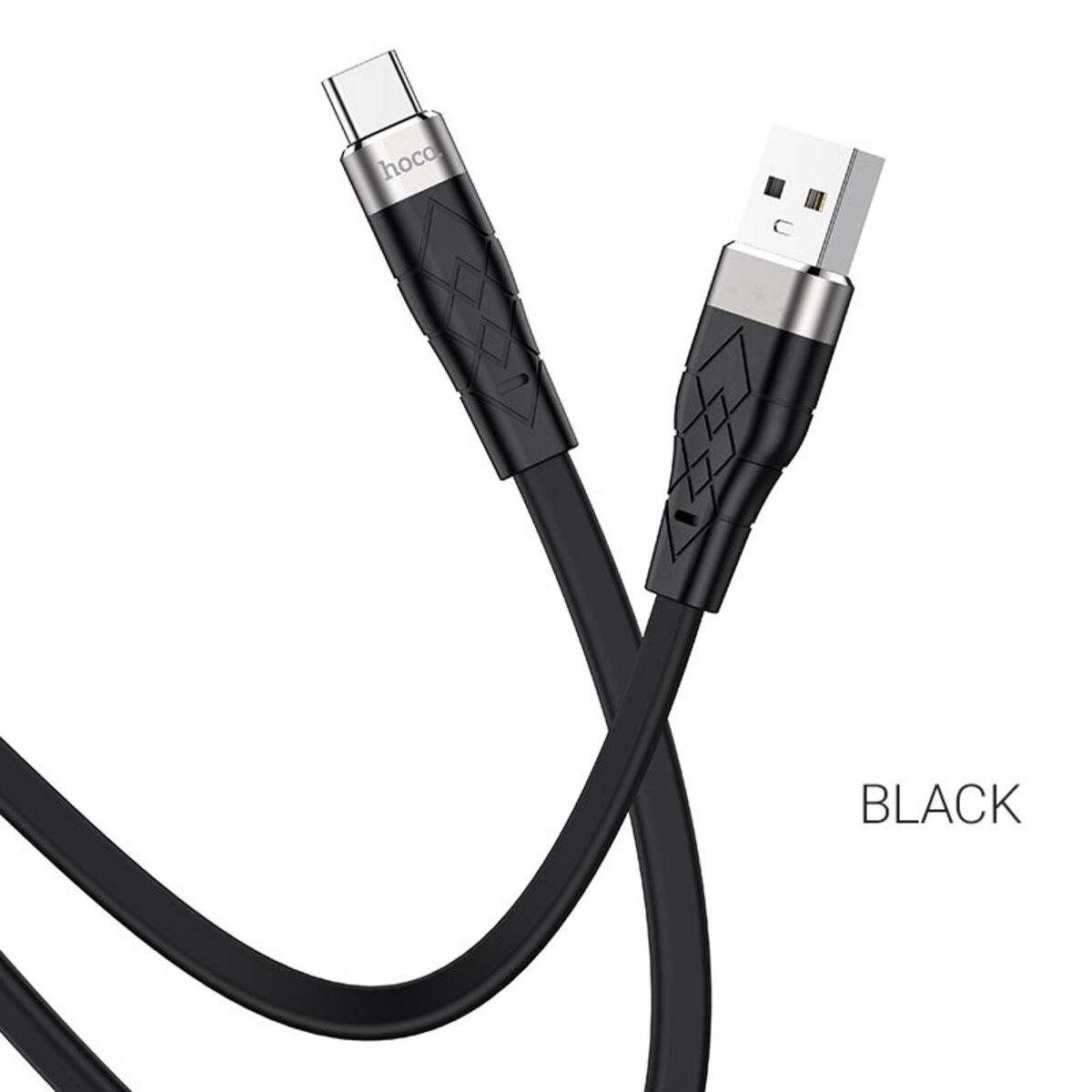 Кабель Hoco X53 USB Type-C 3A 1 м Черный (602502) - фото 3