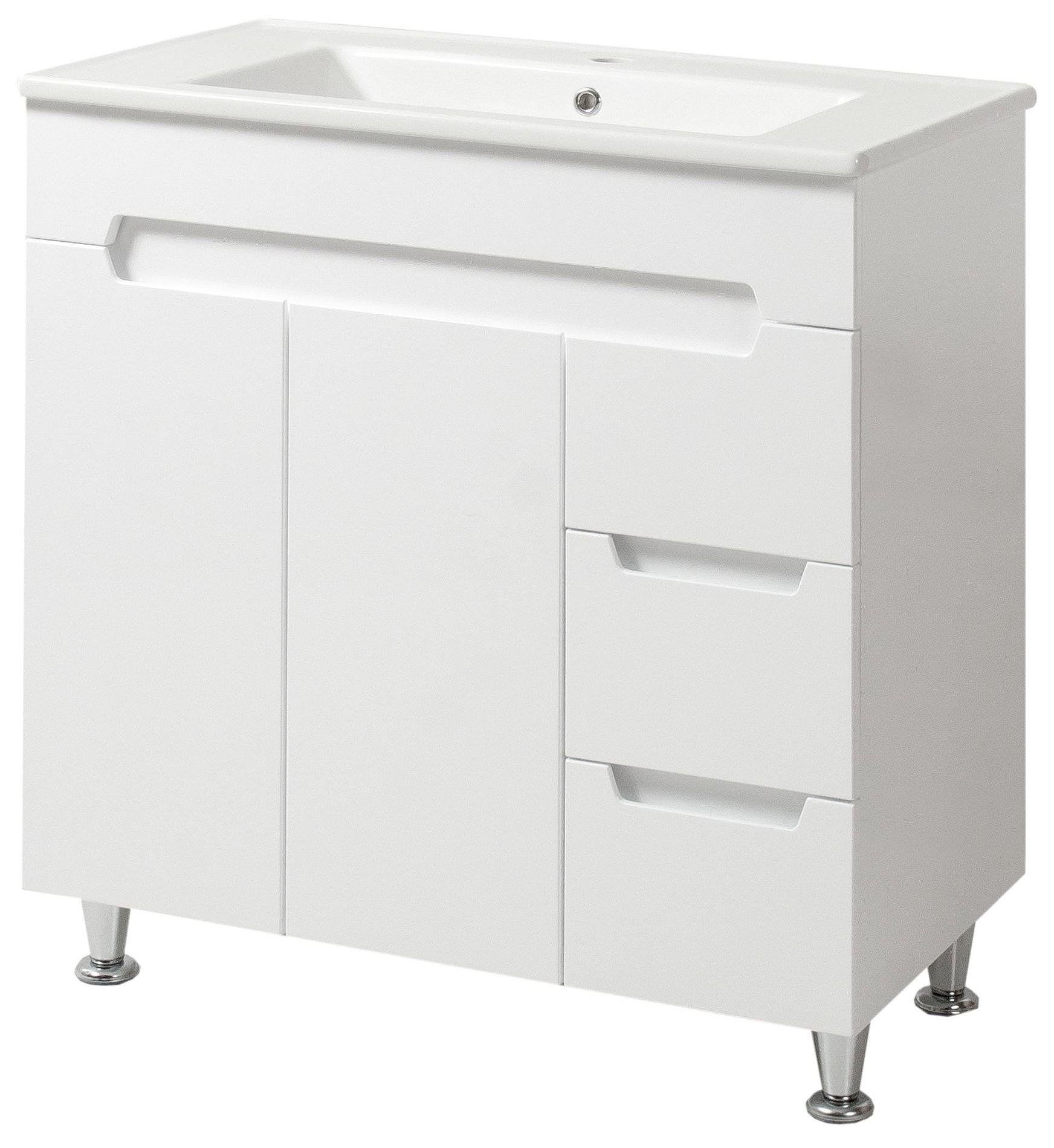 Тумба ЮВВІС Марко Т-17 80 см з умивальником Vesta (14719480)