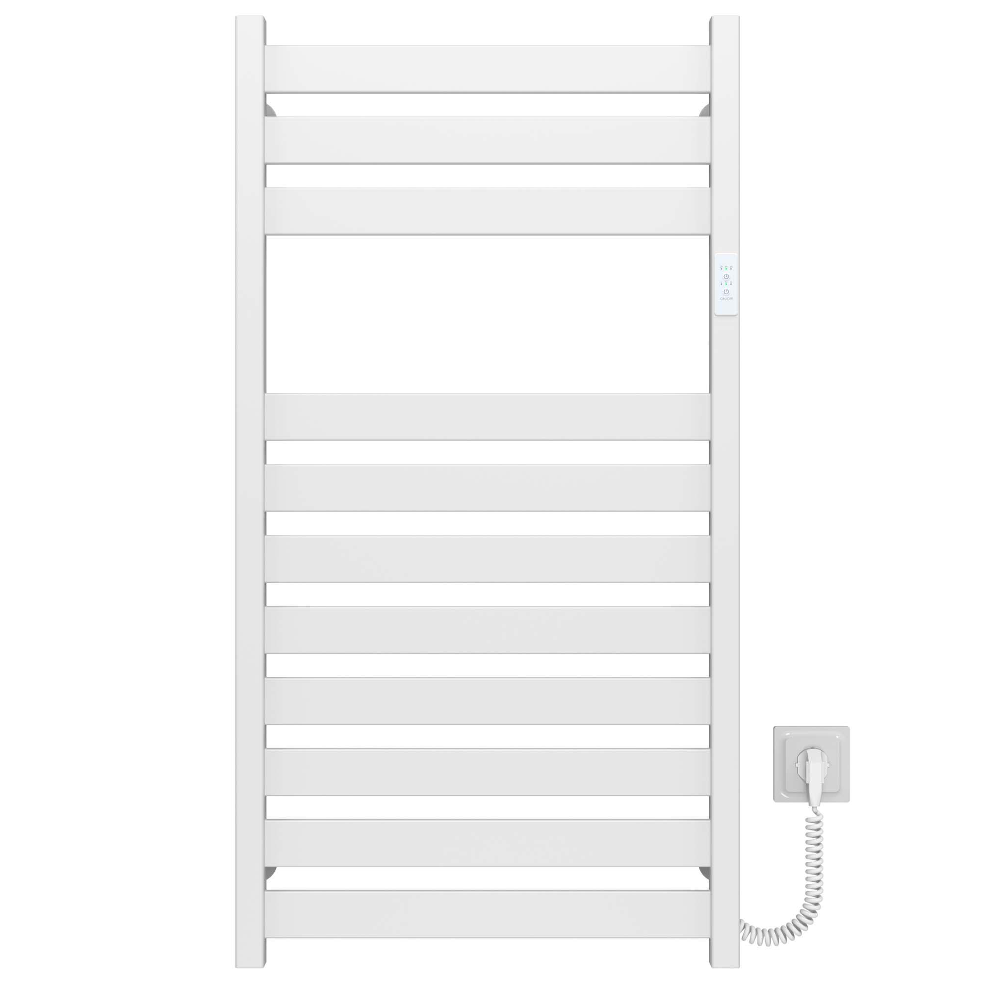 Полотенцесушитель электрический Deffi Victoria П11 WD04 правое подключение нержавеющая сталь 500x1000 мм Белый (A.VI.100.50.11.EWR4)